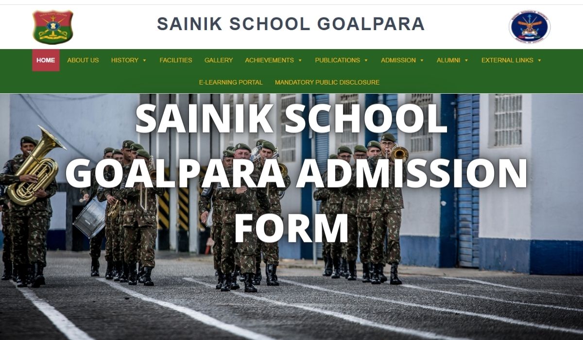 Sainik School Goalpara Admission 2023 Admit Card, Answer Key, Cut Off, Result