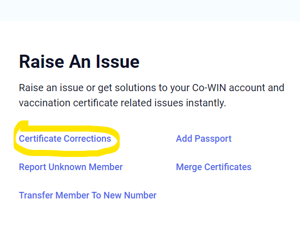 Cowin Vaccine Certificate Correction 2023: By Mobile No, Aadhaar