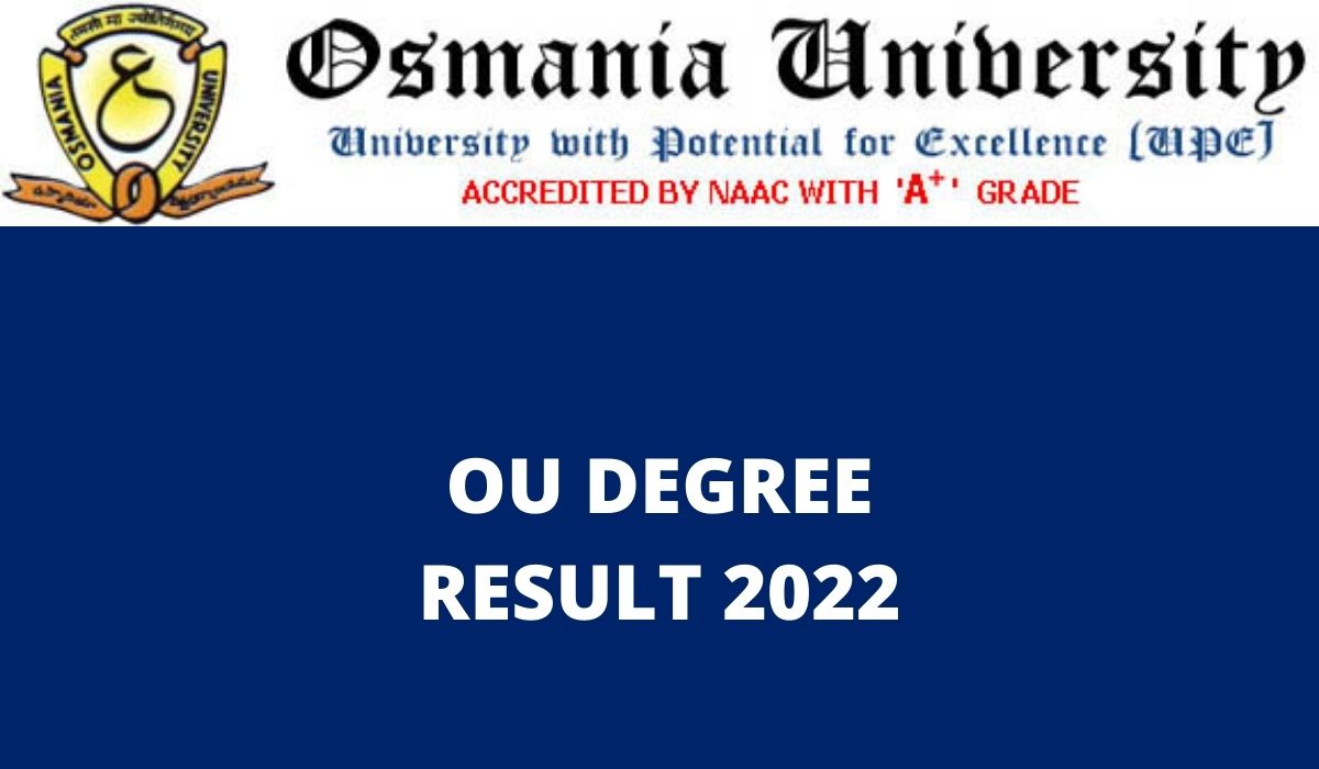 OU Degree Results 2022