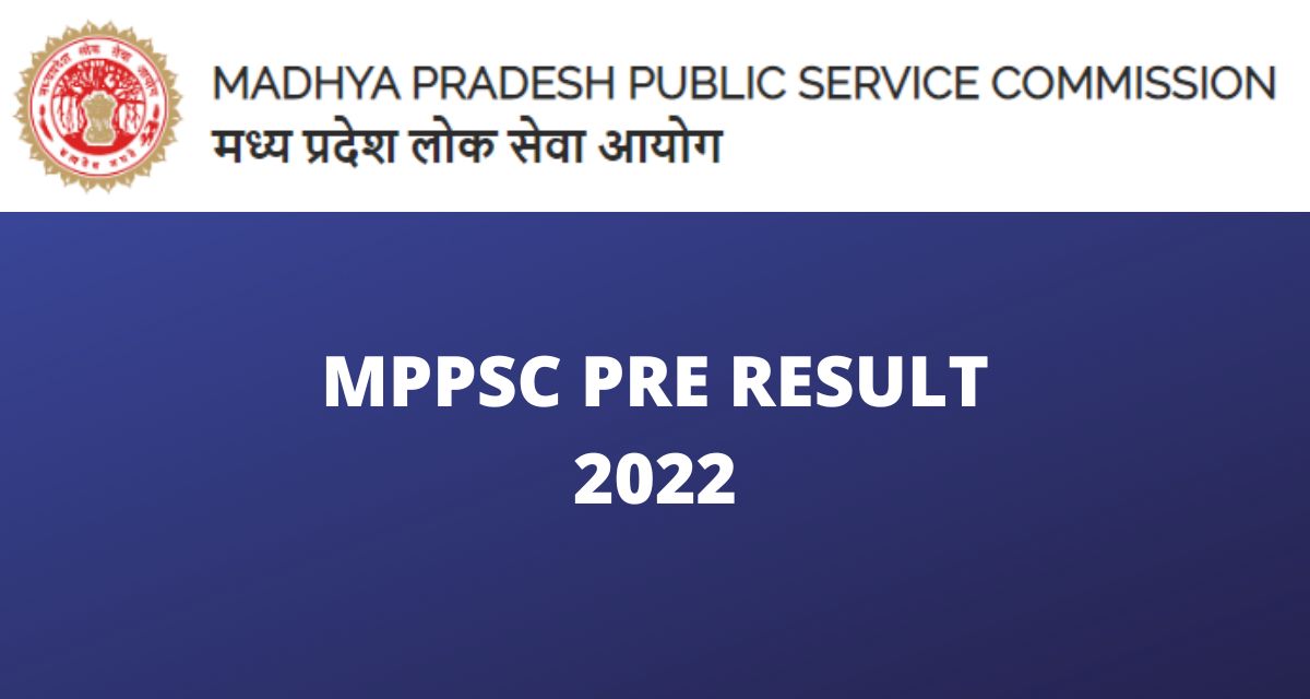MPPSC Pre Result 2022