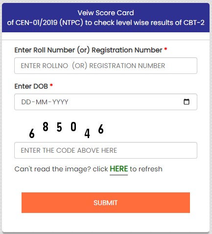 RRB NTPC CBT 2 Result 2022