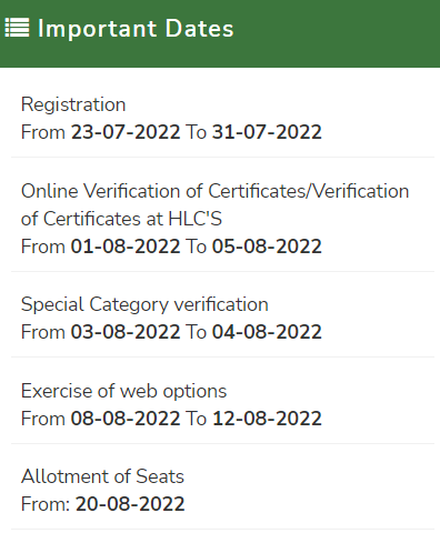 OAMDC Degree Seat Allotment 2022, AP Degree 1st Allotment Result & List