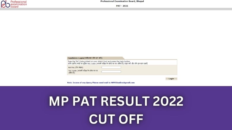 MP PAT Result 2022