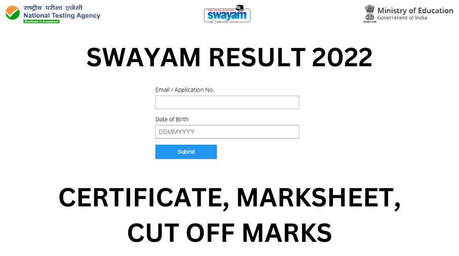 Swayam Result 2022 August