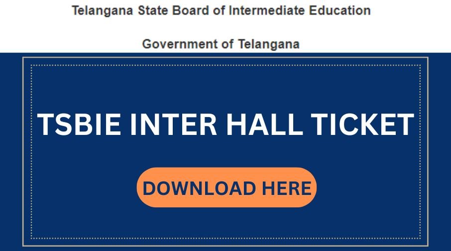 TSBIE INTER HALL TICKET