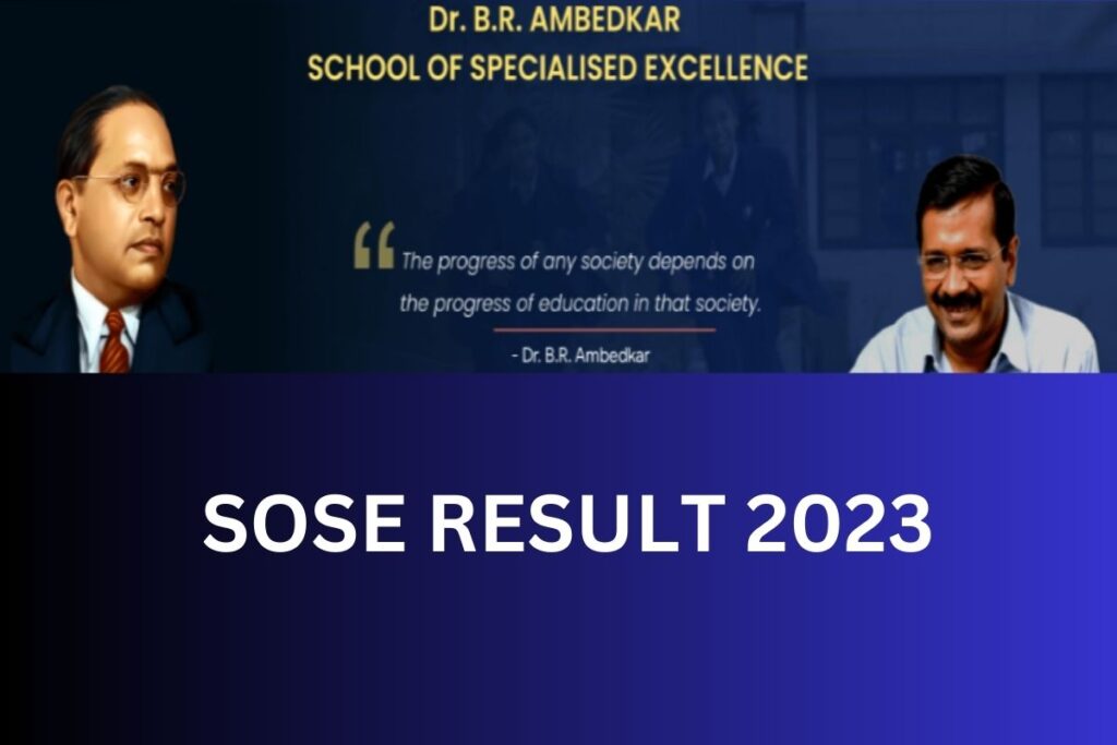  SOSE RESULT 2023
